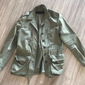 Zara Basic military jacket